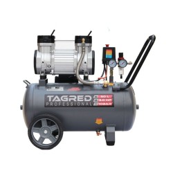 Bezolejový kompresor R2, HEAVY DUTY, 50 l, 3 kW, 230 V, 10 bar - TAGRED