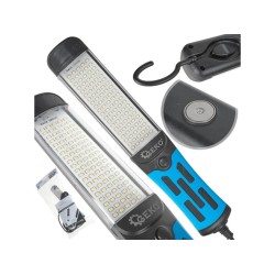 LED pracovné svetlo 230 V, 15 W, s magnetom a háčikom GEKO
