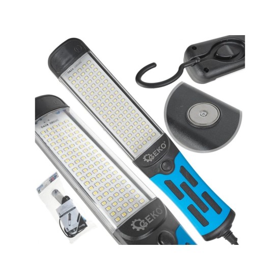 LED pracovné svetlo 230 V, 15 W, s magnetom a háčikom GEKO LED pracovné svetlo 230 V, 15 W, s magnetom a háčikom GEKO