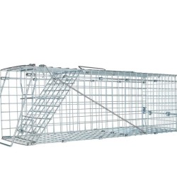 Pasca na kuny, lasice a potkany, 60 x 21 x 18 cm, skladací, kov KELTIN