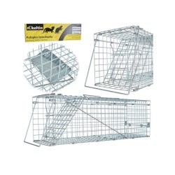 Pasca na kuny, lasice a potkany, 60 x 21 x 18 cm, skladací, kov KELTIN