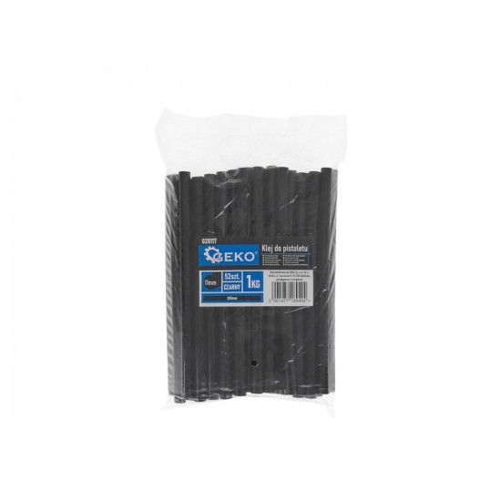 Náplň do tavné pistole, 11×200 mm, 1 kg, černé - GEKO Náplň do tavné pistole, 11×200 mm, 1 kg, černé - GEKO