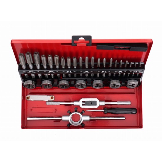 Sada závitníků a závitových oček 32 ks - KRAFT&DELE Sada závitníků a závitových oček 32 ks - KRAFT&DELE