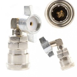 Pneumatická rychlospojka 90° se závitem - MAR-POL