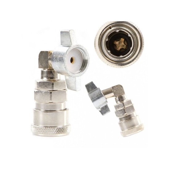 Pneumatická rychlospojka 90° se závitem - MAR-POL Pneumatická rychlospojka 90° se závitem - MAR-POL