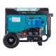 Plynový a benzínový generátor (LPG/NG), 17HP/8,2kW, elektrický štartér, pripravený na ATS, podvozok HERON