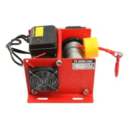 Elektrický lanový navijak, 300/600 kg, 30 m, 230 V - MAR-POL