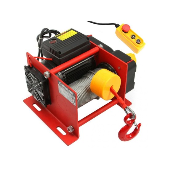 Elektrický lanový navijak, 300/600 kg, 30 m, 230 V - MAR-POL Elektrický lanový navijak, 300/600 kg, 30 m, 230 V - MAR-POL