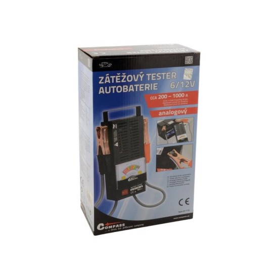 Zaťaženie testera autobatérie ANALOG - COMPASS Zaťaženie testera autobatérie ANALOG - COMPASS