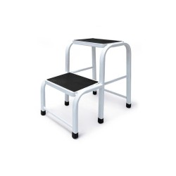 Oceľová stolička, 2 stupne - DRABEST