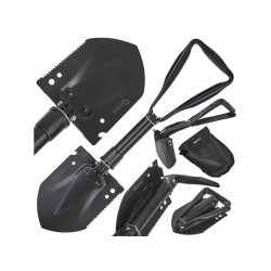 Skladacia taktická lopata, 5v1, Black Survival Series - GEKO Skladacia taktická lopata, 5v1, Black Survival Series - GEKO