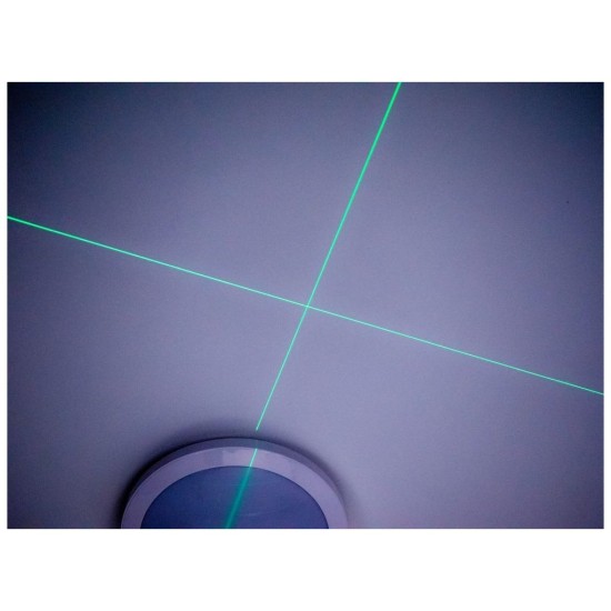 Cross Line Laser 360°, samonivelačný, 4D, zelený, 2x Li-ion, kryt, príslušenstvo - GEKO Cross Line Laser 360°, samonivelačný, 4D, zelený, 2x Li-ion, kryt, príslušenstvo - GEKO