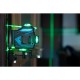Cross Line Laser 360°, samonivelačný, 4D, zelený, 2x Li-ion, kryt, príslušenstvo - GEKO Cross Line Laser 360°, samonivelačný, 4D, zelený, 2x Li-ion, kryt, príslušenstvo - GEKO