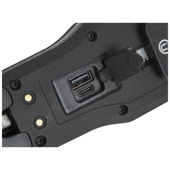 COB LED dielenské svetlo 10 W + 5 W, 550 lm, powerbanka 2000 mAh - GEKO