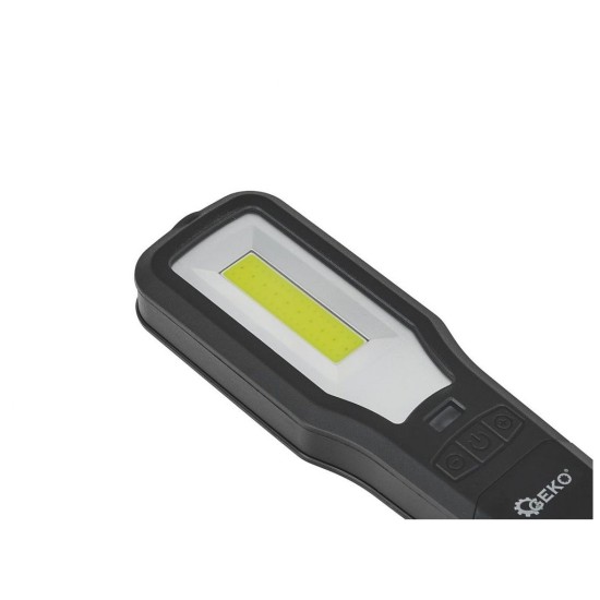 COB LED dielenské svetlo 10 W + 5 W, 550 lm, powerbanka 2000 mAh - GEKO