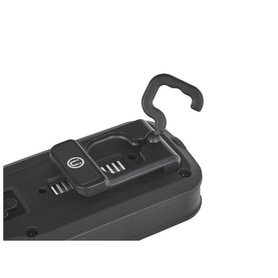 COB LED dielenské svetlo 10 W + 5 W, 550 lm, powerbanka 2000 mAh - GEKO