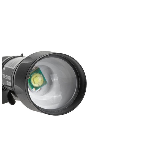Mini taktická baterka COB LED 10 W, 500 lm, 500 mAh - GEKO Mini taktická baterka COB LED 10 W, 500 lm, 500 mAh - GEKO