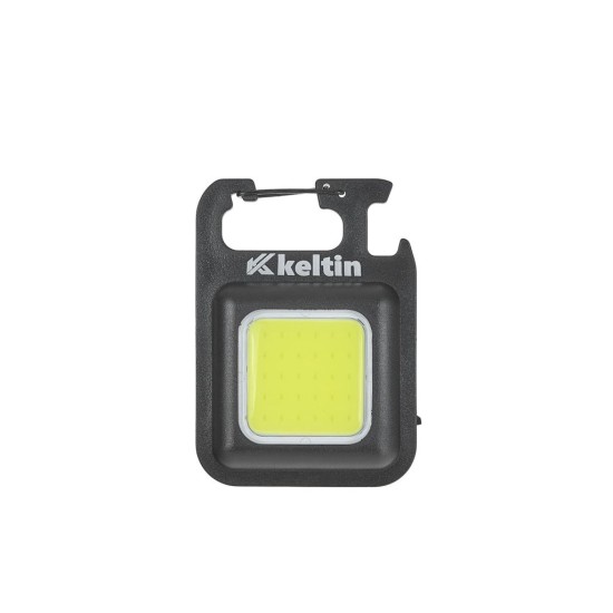 Mini vrecková baterka LED COB 6 W, 300 lm, 500 mAh, s magnetom a otváračom - GEKO Mini vrecková baterka LED COB 6 W, 300 lm, 500 mAh, s magnetom a otváračom - GEKO