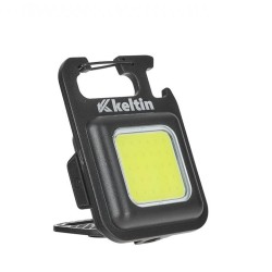 Mini vrecková baterka LED COB 6 W, 300 lm, 500 mAh, s magnetom a otváračom - GEKO Mini vrecková baterka LED COB 6 W, 300 lm, 500 mAh, s magnetom a otváračom - GEKO