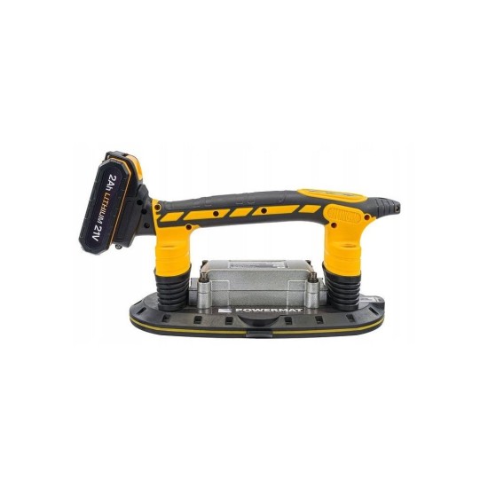 Aku vibrační přísavka na obklady a dlažbu, 2x 21 V / 2,0 Ah - POWERMAT Aku vibrační přísavka na obklady a dlažbu, 2x 21 V / 2,0 Ah - POWERMAT