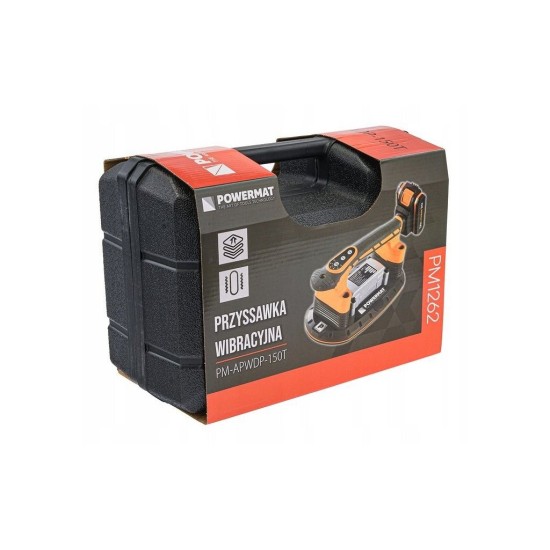 Aku vibrační přísavka na obklady a dlažbu, 2x 21 V / 2,0 Ah - POWERMAT Aku vibrační přísavka na obklady a dlažbu, 2x 21 V / 2,0 Ah - POWERMAT