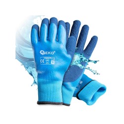 Nepremokavé, zateplené pracovné rukavice, dres - latex, veľkosť 11 - GEKO Nepremokavé, zateplené pracovné rukavice, dres - latex, veľkosť 11 - GEKO