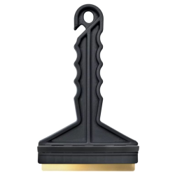 Škrabka na ľad FROST, mosadzná čepeľ, gumová škrabka, čierna Škrabka na ľad FROST, mosadzná čepeľ, gumová škrabka, čierna