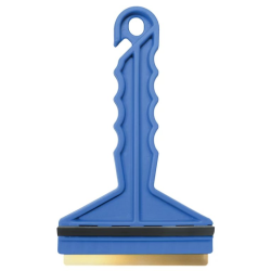 Škrabka na ľad FROST, mosadzná čepeľ, gumová škrabka, modrá Škrabka na ľad FROST, mosadzná čepeľ, gumová škrabka, modrá