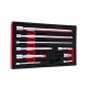 Predlžovacie nástavce 1/4", 3/8", 1/2", CrV, sada 9 ks - TVARDY Predlžovacie nástavce 1/4", 3/8", 1/2", CrV, sada 9 ks - TVARDY