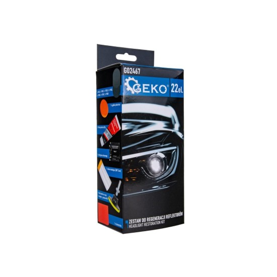 Sada na renovaci světlometů 22-dílná - GEKO