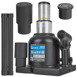 Dvojstupňový hydraulický zdvihák 12 t - bábika, nízkoprofilový - GEKO