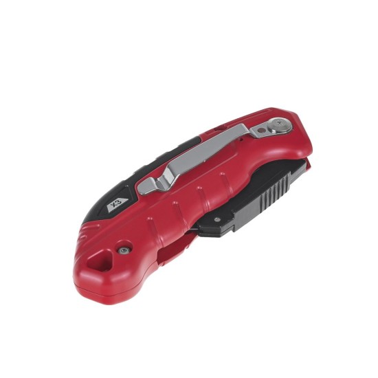 Zatvárací nôž FASTVOLD s lichobežníkovou čepeľou 60×19×0,6mm SK2H - TVARDY Zatvárací nôž FASTVOLD s lichobežníkovou čepeľou 60×19×0,6mm SK2H - TVARDY