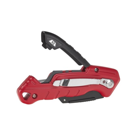 Zatvárací nôž FASTVOLD s lichobežníkovou čepeľou 60×19×0,6mm SK2H - TVARDY Zatvárací nôž FASTVOLD s lichobežníkovou čepeľou 60×19×0,6mm SK2H - TVARDY