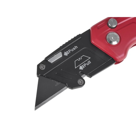 Zatvárací nôž FASTVOLD s lichobežníkovou čepeľou 60×19×0,6mm SK2H - TVARDY Zatvárací nôž FASTVOLD s lichobežníkovou čepeľou 60×19×0,6mm SK2H - TVARDY