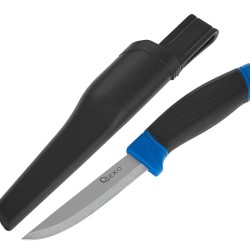 Nôž Finka BLACK SURVIVAL SERIES, 215/105 mm s puzdrom - GEKO Nôž Finka BLACK SURVIVAL SERIES, 215/105 mm s puzdrom - GEKO