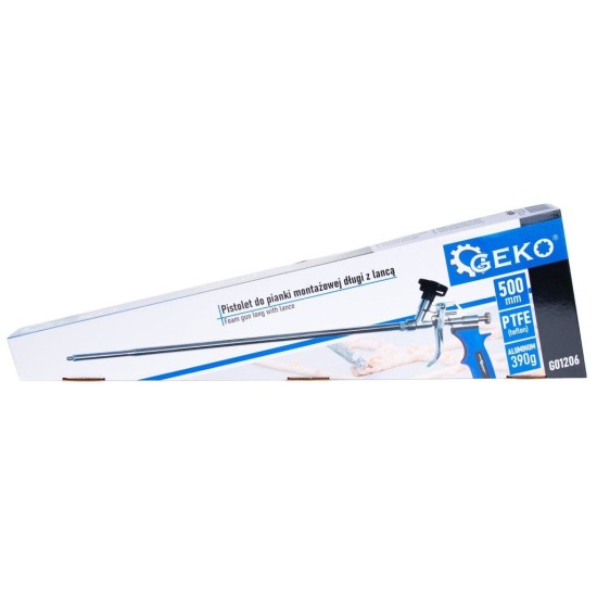 Pištoľ z PU peny, nástavec 50 cm - GEKO Pištoľ z PU peny, nástavec 50 cm - GEKO