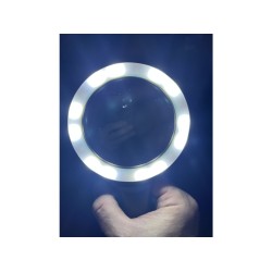 88 mm lupa s LED svetlom, 18 LED, 10-násobné zväčšenie - GEKO