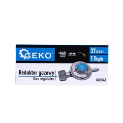 Regulátor tlaku plynu 37 mbar, 1,5 kg/h - GEKO