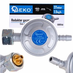 Regulátor tlaku plynu 37 mbar, 1,5 kg/h - GEKO Regulátor tlaku plynu 37 mbar, 1,5 kg/h - GEKO