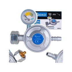 Regulátor tlaku plynu 37 mbar, 1,5 kg/h s manometrom - GEKO