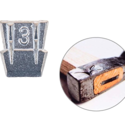 Kovový klin na rukoväte, veľkosť 3 - GEKO