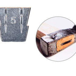 Kovový klin na rukoväte, veľkosť 5 - GEKO