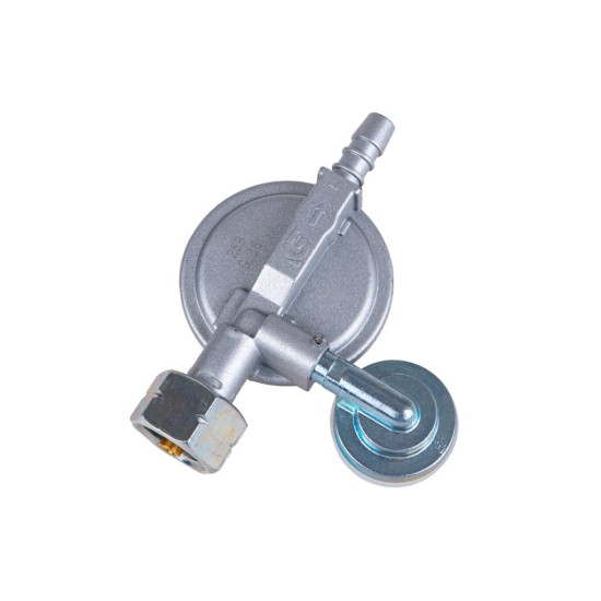 Sada na pripojenie propánovej plynovej fľaše (regulátor s manometrom, svorky, hadica 2 m) - GEKO Sada na pripojenie propánovej plynovej fľaše (regulátor s manometrom, svorky, hadica 2 m) - GEKO