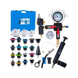 Tlakový tester chladiča a chladiaceho systému, sada 28 ks - GEKO