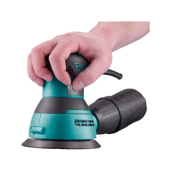 Excentrická brúska, jednoručná, 125 mm, 350 W - EXTOL INDUSTRIAL