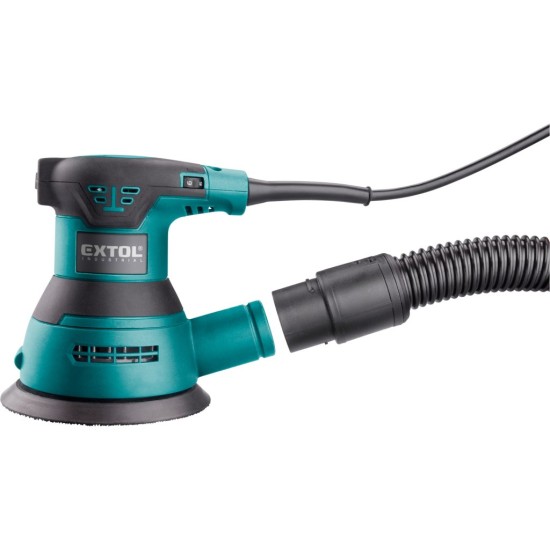 Excentrická brúska, jednoručná, 125 mm, 350 W - EXTOL INDUSTRIAL