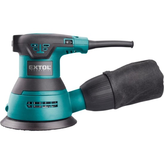 Excentrická brúska, jednoručná, 125 mm, 350 W - EXTOL INDUSTRIAL Excentrická brúska, jednoručná, 125 mm, 350 W - EXTOL INDUSTRIAL