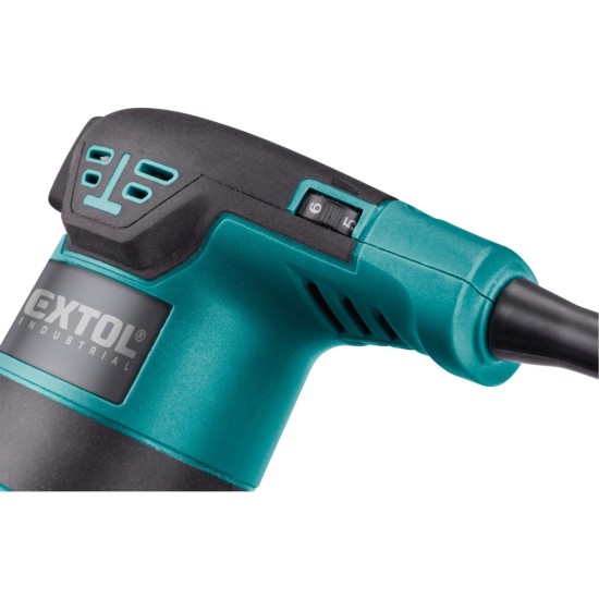 Excentrická brúska, jednoručná, 125 mm, 350 W - EXTOL INDUSTRIAL