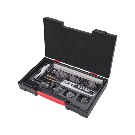 Batériová plastová zošívačka, USB nabíjanie - EXTOL PREMIUM