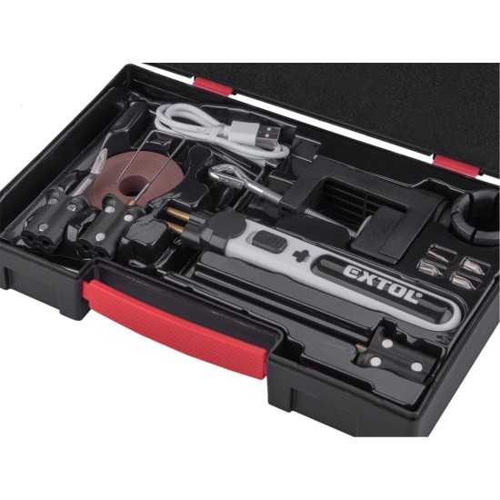 Akumulátorová rezačka polystyrénu, odporová, USB nabíjanie - EXTOL PREMIUM